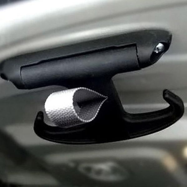 

bath accessory set car trunk hook portable high-strength plastic hidden cargo rack sundries storage multifunctional horn
