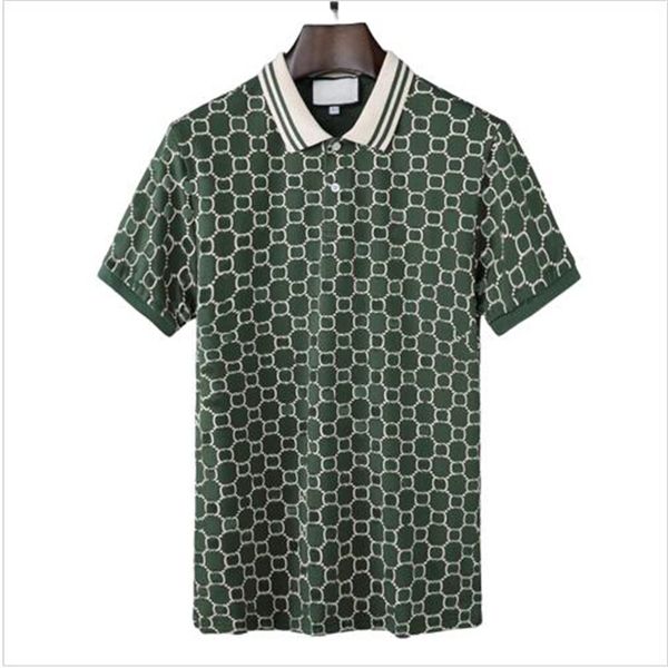 

designer men's short sleeved polo shirt fashion embroidered letters business classic shirt skateboard casual wear t-shirt #3xl#6869, White;black