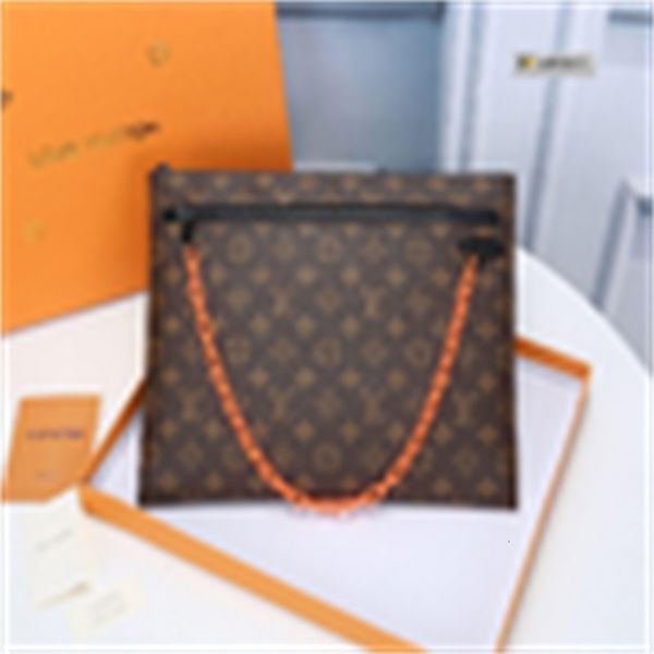 

chain brand designer luxury clutches yn9f m62293 retro wallets large capacity chain purse bag women real compact leather long wallet evening, Red;black