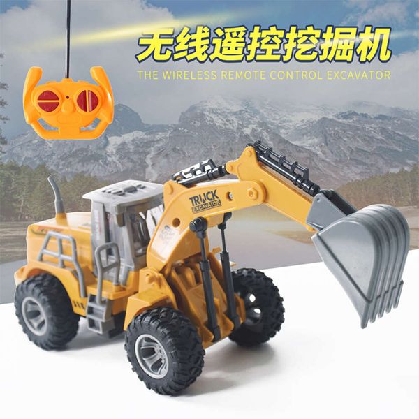 

electric/rc car excavator engineering children's electric wireless remote control car toy bulldozer cement sanitation vehicle