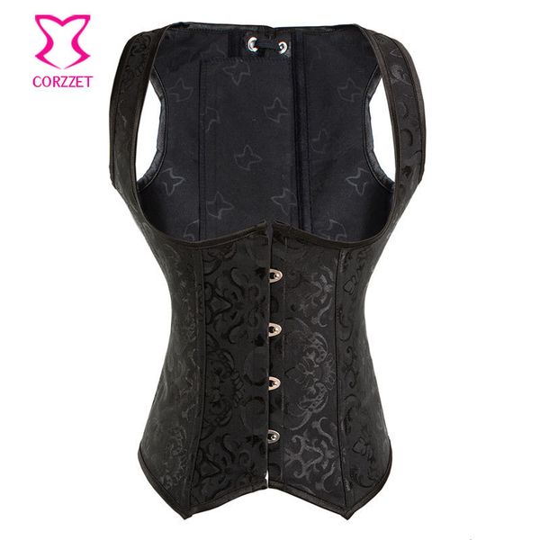 

costumes corset / court corset, Black