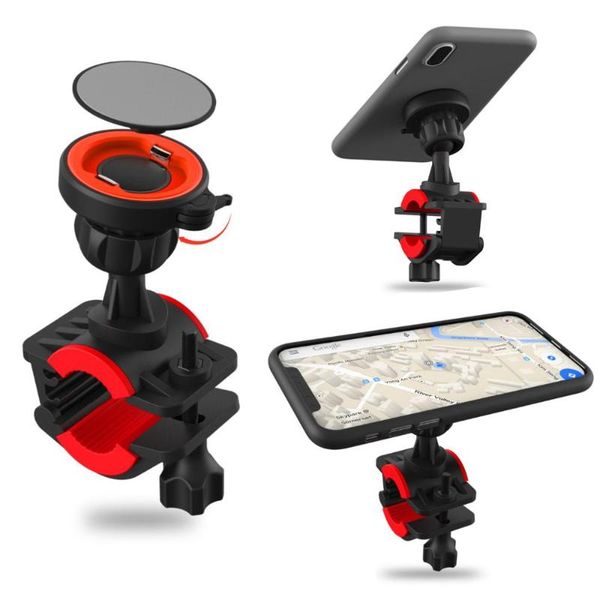 

super stable bicycle phone holder bike stand motorcycle mount handlebar cradle base for moto mobile support cell mounts & holders