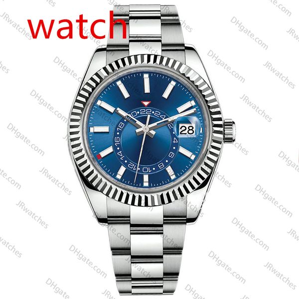 

mens watch 2813 automatic mechanical calendar 42 mm watch stainless steel mens luminous business waterproof 50m table-2022, Slivery;brown