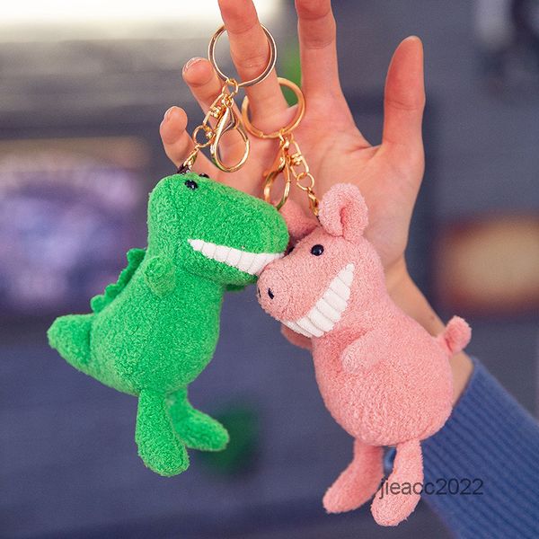 

keys chain mickings mini rabbit doll machine piggy plush toy cute, Silver