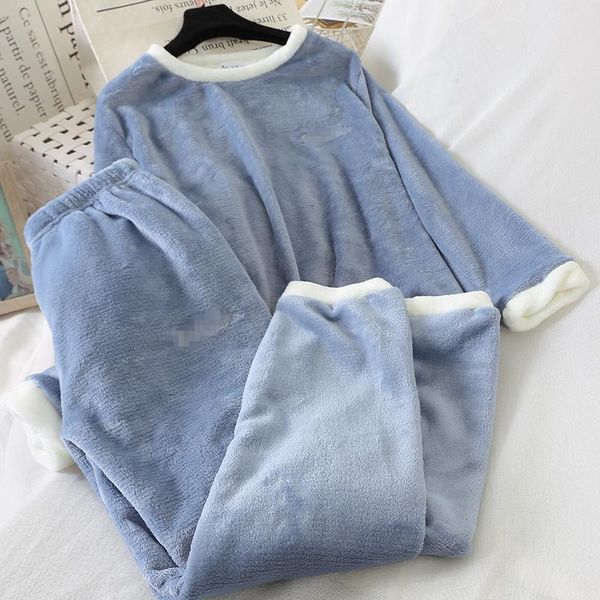 

women's two piece pants abrini 2021 women winter tracksuits out fits thermal casual and trousers velvet sets fall lazy outfits suits, White