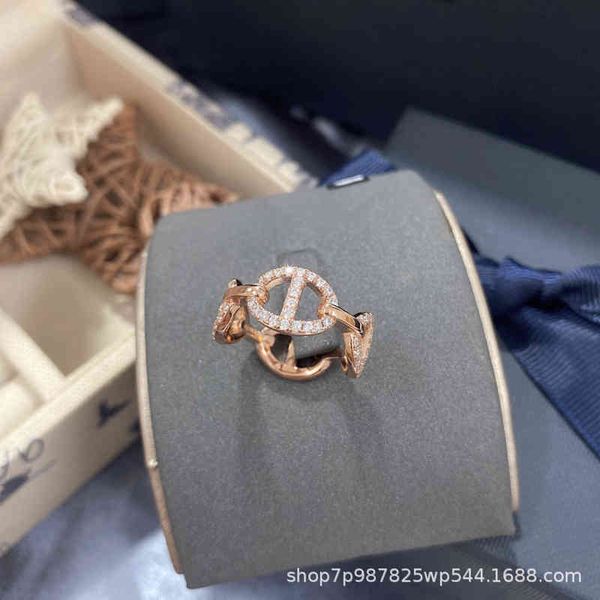 

band rings finger ap. m rose gold candy sailor buckle index pig nose diamond gift, Silver