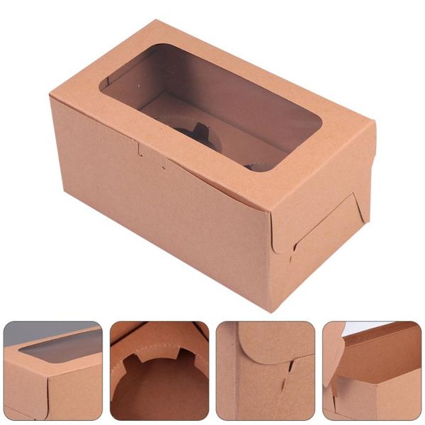 

gift wrap 30pcs cupcake boxes paper storage cake packing (assorted color)