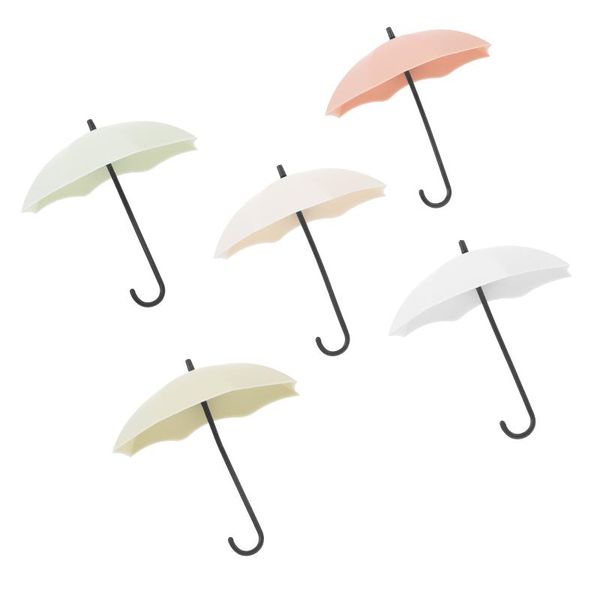 

hooks & rails 5pcs wall hanging small sticky household key racks adorable