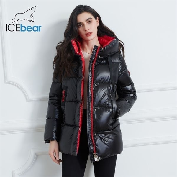 

winter jacket hooded coat women fashion jackets winter warm woman clothing casual parkas gwd19502i 210819, Black