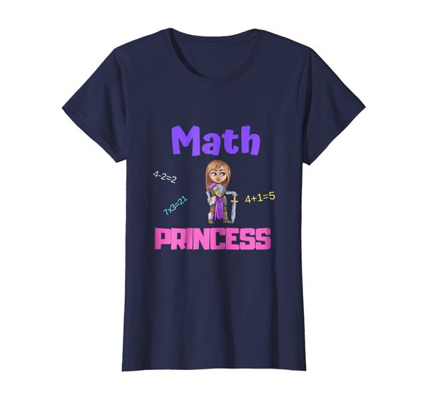 

Empowering Math Princess T-Shirt, Mainly pictures