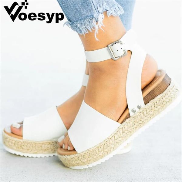 

sandals wedges shoes for women high heels summer flip flop chaussures femme platform woman bohemian style, Black