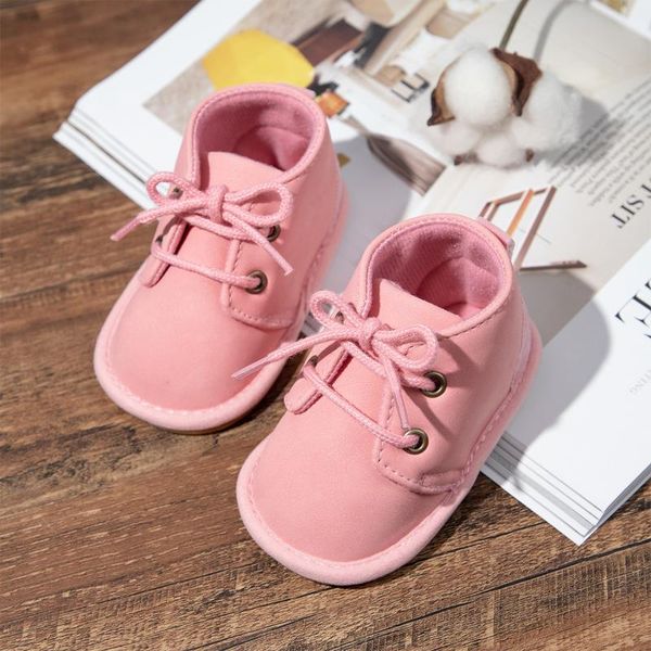 

boots born baby velvet booties fashion kids girls boys solid color rubber sole anti-slip moccasins toddler first walkers, Black;grey