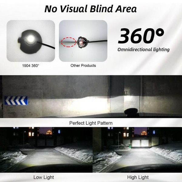 

car headlights kit led headlight lamp plug & play suv bright ip68 waterproof truck 2 pcs 30000lm