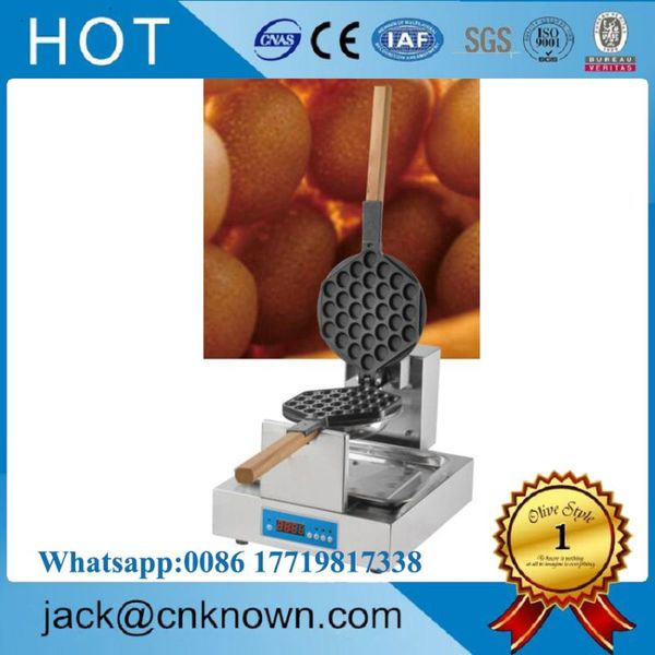 

most electric digital display egg waffle making machine hongkong bread makers