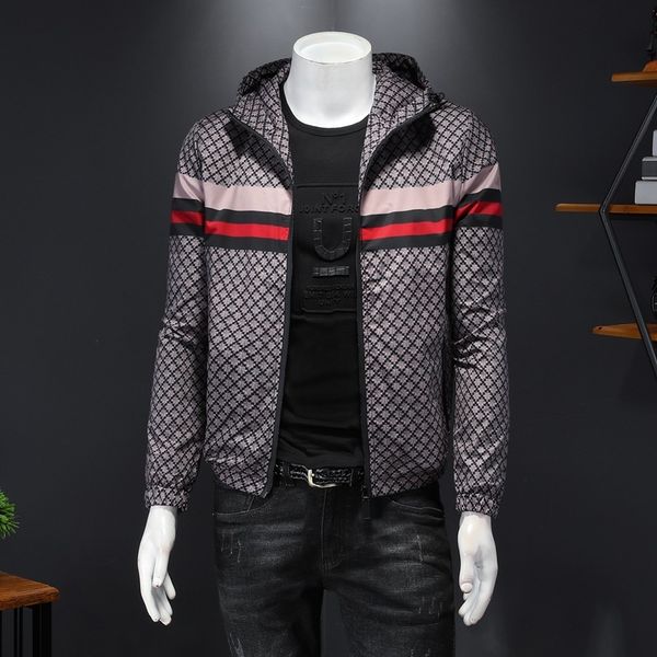 

the fine fleece hoodies men's hooded jacket in spring 65, Black
