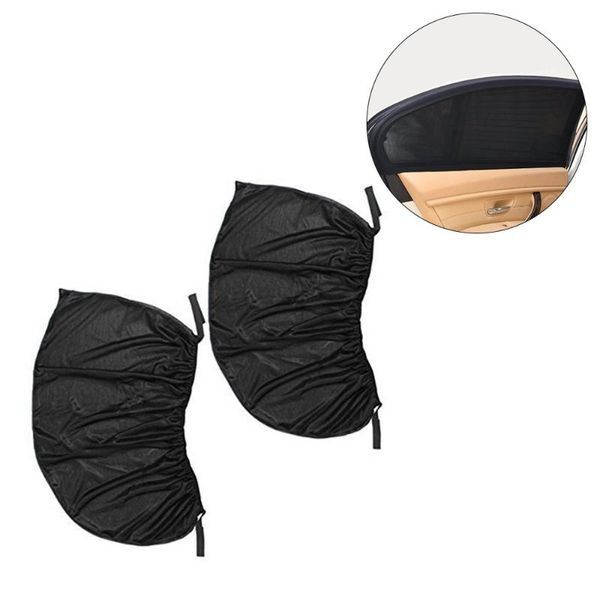 

universal fit black mesh car side rear window sun shade cover screen 126*52cm sunshade