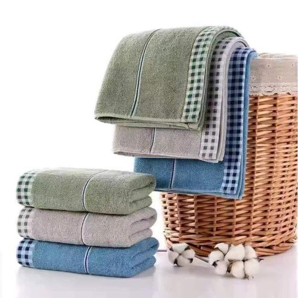 

towel cotton thickened absorbent face wash household bath wipe