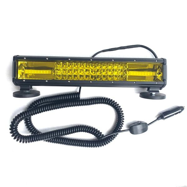 

working light 216w combo led bar 2x magnet mount bracket car truck spot flood headlights offroad auto spotlight 4x4 work