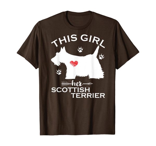 

This Girl Loves Her Scottish Terrier Gift Dogs Lover Funny T-Shirt, Mainly pictures