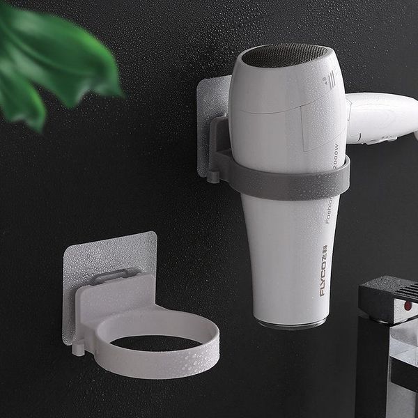 

bathroom shelves blower bracket wall mounted hair dryer holder abs shelf storage hairdryer rack high quality