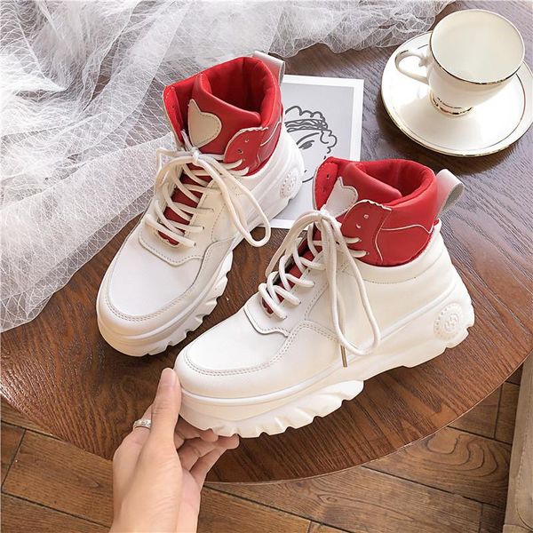 

boots zapatos de mujer women winter short ladies mid square heels fashion warm shoes woman red black ankle v11-18