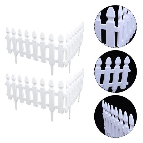 

fencing, trellis & gates 4pcs fence courtyard indoor garden kindergarten flower