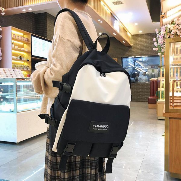 

outdoor bags backpack large capacity 2021 fashion student