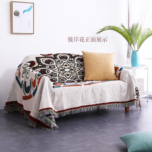 

blankets modern and simple bianhua living room sofa blanket full cover towel cushion thick non-slip soft carpet decoration