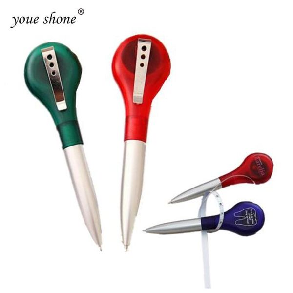 

ballpoint pens youe shone 1pcs tape measure pen length 13cm diameter 1.2cm 3cm 1 meter, Blue;orange