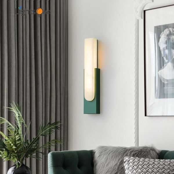 

wall lamps nordic modern creative simple led lamp living room background bedroom corridor decorative lighting