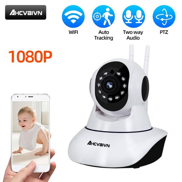 

cameras 1080p wireless ip camera wifi intelligent auto tracking mini hd home security network 2mp cctv baby monitor