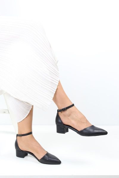 

women's black classic shoes dress