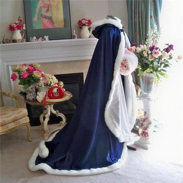 

wraps & jackets winter warm bridal fur wedding shawl capes faux shawls coat accessories, White