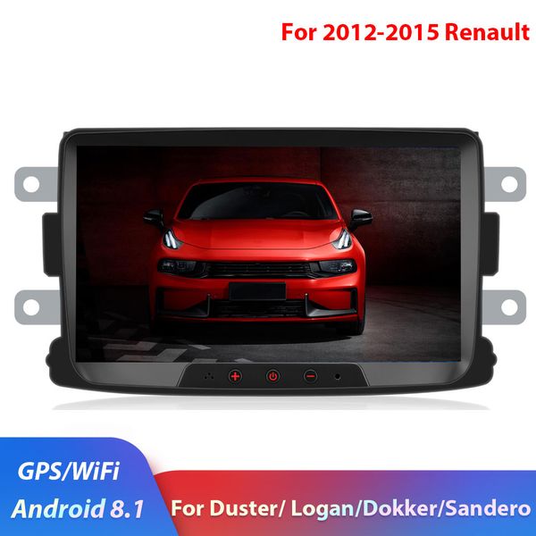 2din Car Radio Android 8.1 GPS Autoradio FM Vehcle Mirror Link 2din Multimedia DVR Player для Renault Logan Sandero Dacia