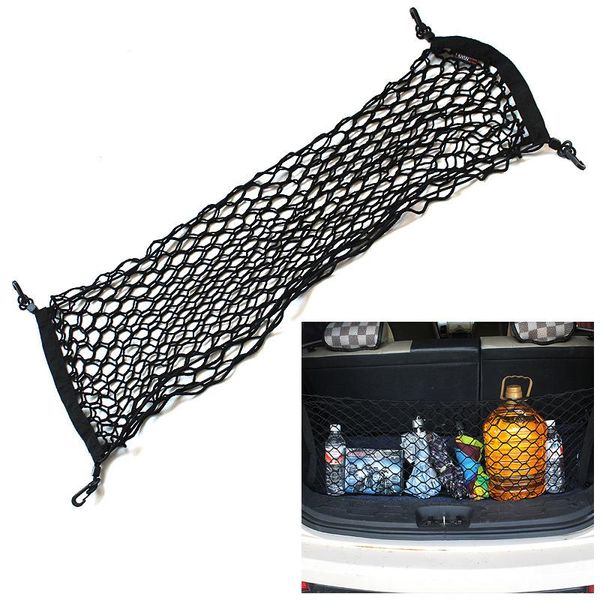 

car organizer elastic bungee cargo net trunk rear storage luggage mesh for all
