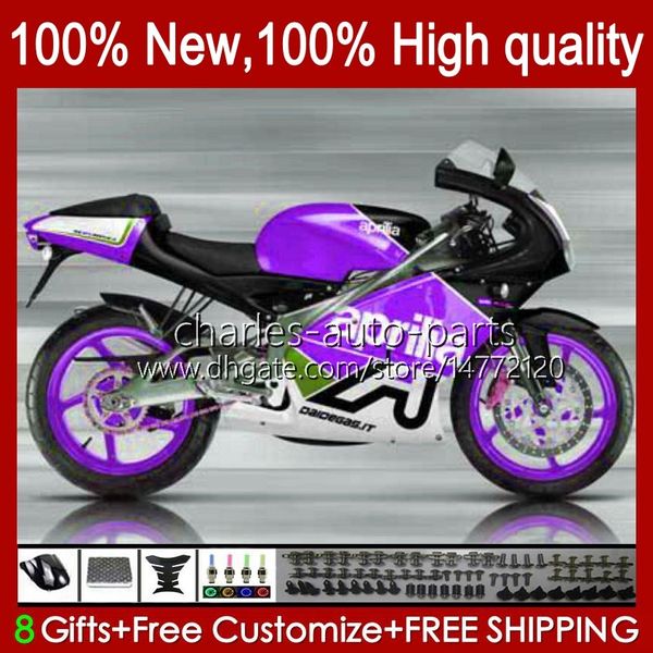 Кузов для Appria RS4 RSV-125 RSV125RR RSV125 36NO.145 RSV Purple Black RS 125 R RR 125RR RS-125 1999 2000 2001 2002 03 04 05 RS125 99 00 01 02 2003 2004 2005 Комплект