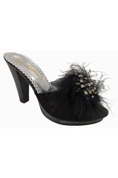 

slippers yg-0006 bridal slipper, Black