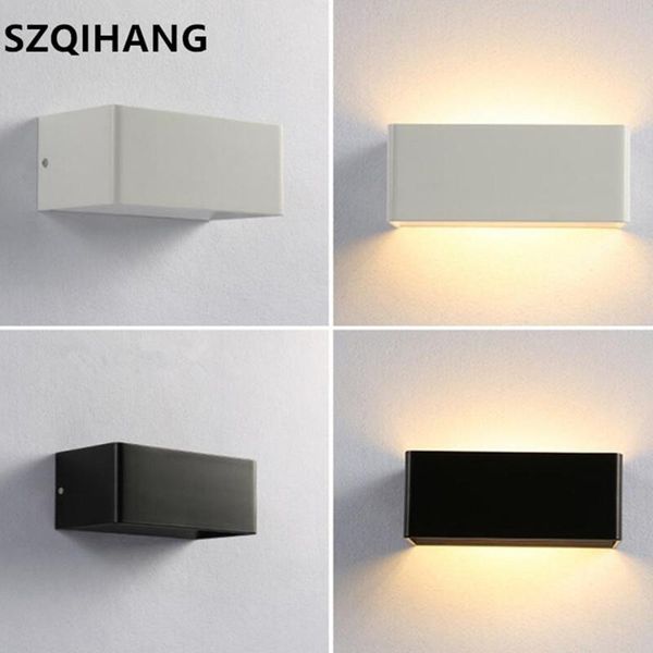 

wall lamps surface mounted 10w cob led indoor lighting lamp modern home decoration sconce aluminum up down light 85-265v