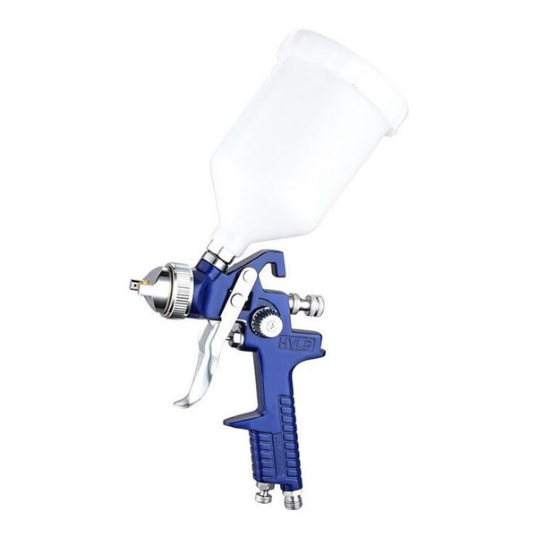 

wenxing 1.4 1.7mm professional hvlp air spray gun paint sprayer 600ml gravity feed airbrush kit car furniture painting tool