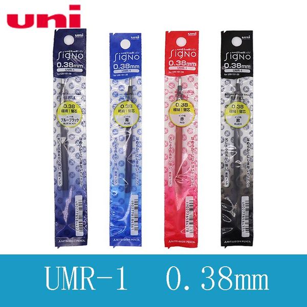 

gel pens 6pcs japan uni mitsubishi umr-1 refill exam student with a neutral pen for um-151 office & school supplies