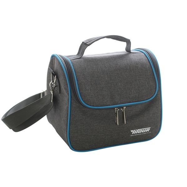 

2021 new edible pe lunch outdoor portable aluminum foil ice large capacity one shoulder thermal insulation bento bag