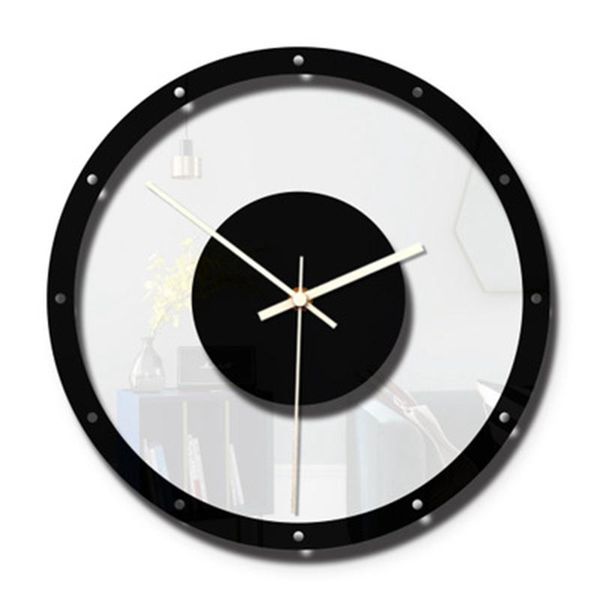 

acrylic mirrored digital wall clock for living room modern design diy home decor clocks