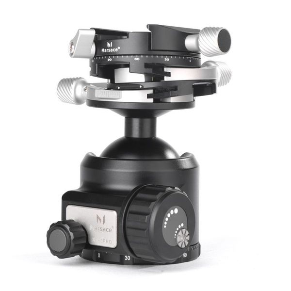 

tripod heads marsace xb-3pro xb-2pro ball head gear spherical for camera