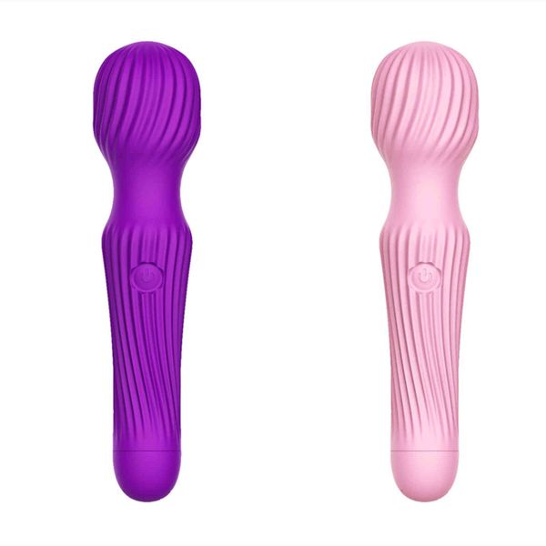 Nxy Vibrators 10 режимов мощный AV для женщин Силиконовая палочка G Spot Clitoris стимулятор для тела Массажер для тела Женский секс игрушки FIDGET 1119