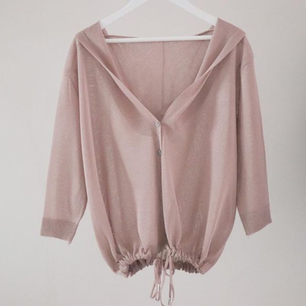 

women's sweaters direcly short design thin cardigan cutout sunscreen air conditioning shirt sweater knitted outerwear small cape, White;black