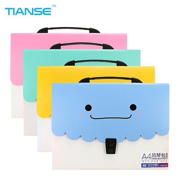 

business card files tianse candy color expanding wallet organ file bag doucment office paper storage envelope closure folder school accordio