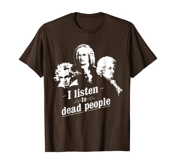 

Classical Music Shirt, White;black