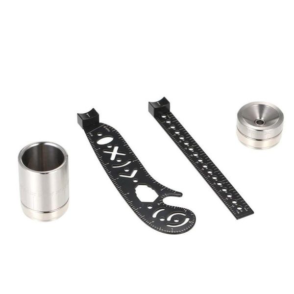 

scale ruler magnet multifunctional drawing compass pattern measuring tool gift sets