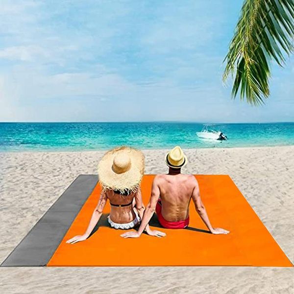 

outdoor pads portable lightweight mat waterproof pocket beach blanket folding picnic tent camping sleeping pad