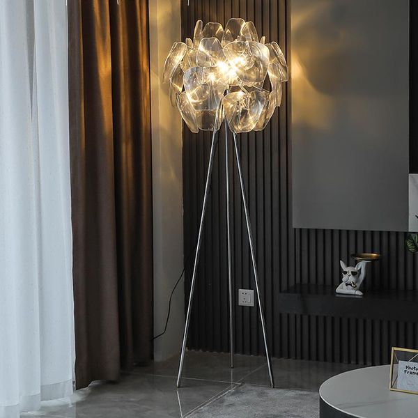 

floor lamps nordic creativity modern led lamp living room home decor light fixture el villa indoor lighting bedroom bedside